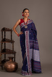 Assam khadi  weave handloom sarees with blouse