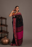 Assam khadi  weave handloom sarees with blouse