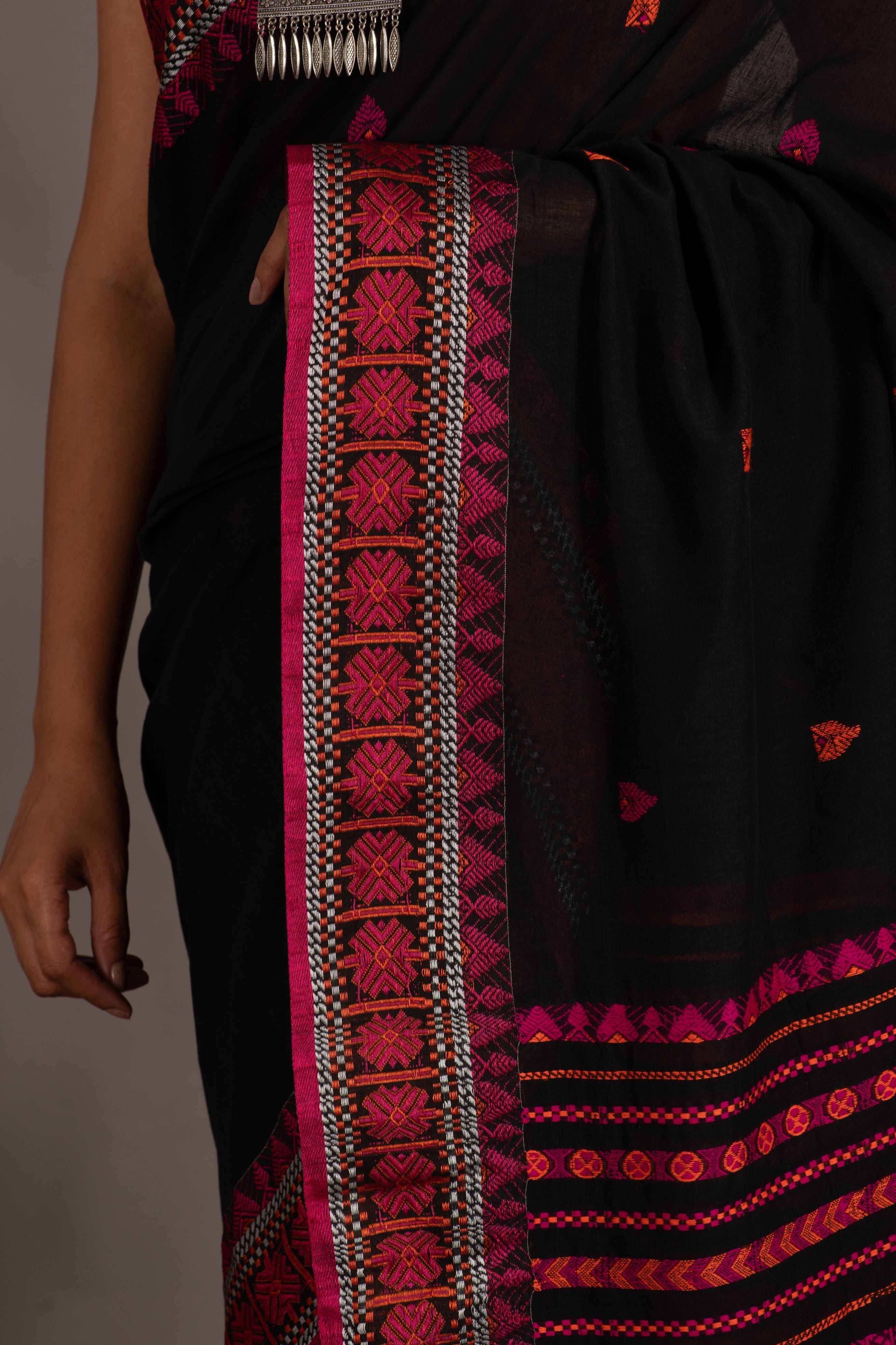 Assam khadi  weave handloom sarees with blouse