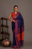Assam khadi  weave handloom sarees with blouse