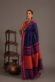 Assam khadi  weave handloom sarees with blouse