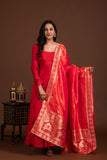 Banarasi Dupatta suit set