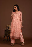 Banarasi Weave Kurta and Dupatta with Solid Colour Bottom