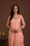 Banarasi Weave Kurta and Dupatta with Solid Colour Bottom