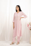 Premium quality pure cotton kurta set with matching bottom