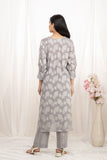 Premium quality pure cotton kurta set with matching bottom