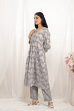 Premium quality pure cotton kurta set with matching bottom