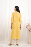 Premium quality pure cotton kurta set with matching bottom