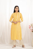 Premium quality pure cotton kurta set with matching bottom