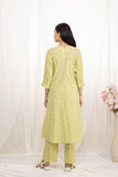 Premium quality pure cotton kurta set with matching bottom