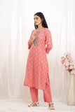 Premium quality pure cotton kurta set with matching bottom
