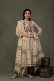 Fine Jamdani Pristine Dupatta Suits AM 26