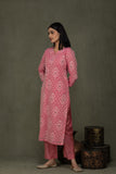 Fine Cotton Jamdani Motif Dupatta Suits SH 13