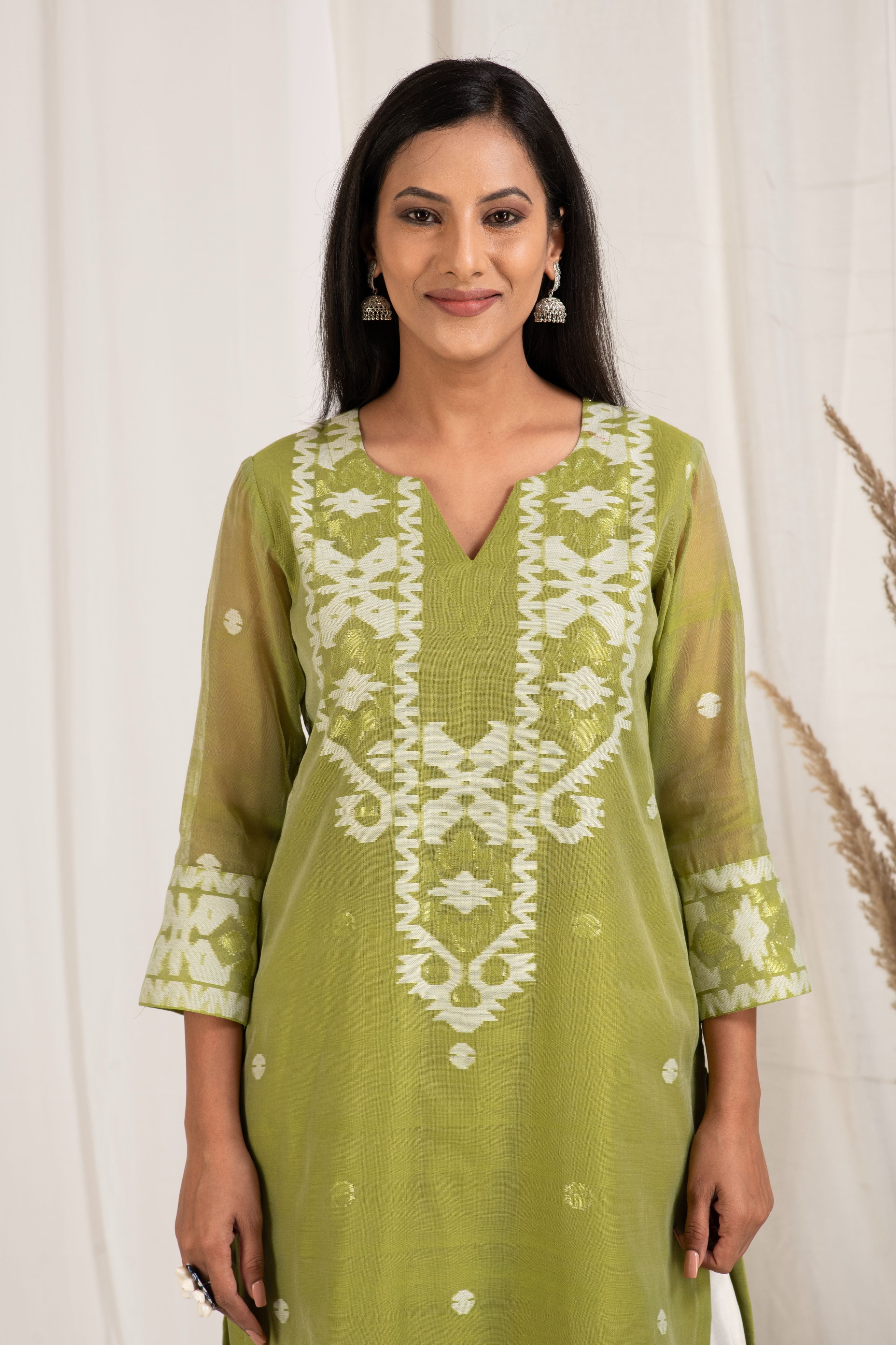 Fine Jamdani Classic Dupatta Suits JD 31