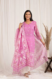 Fine Jamdani Classic Dupatta Suits JD 21