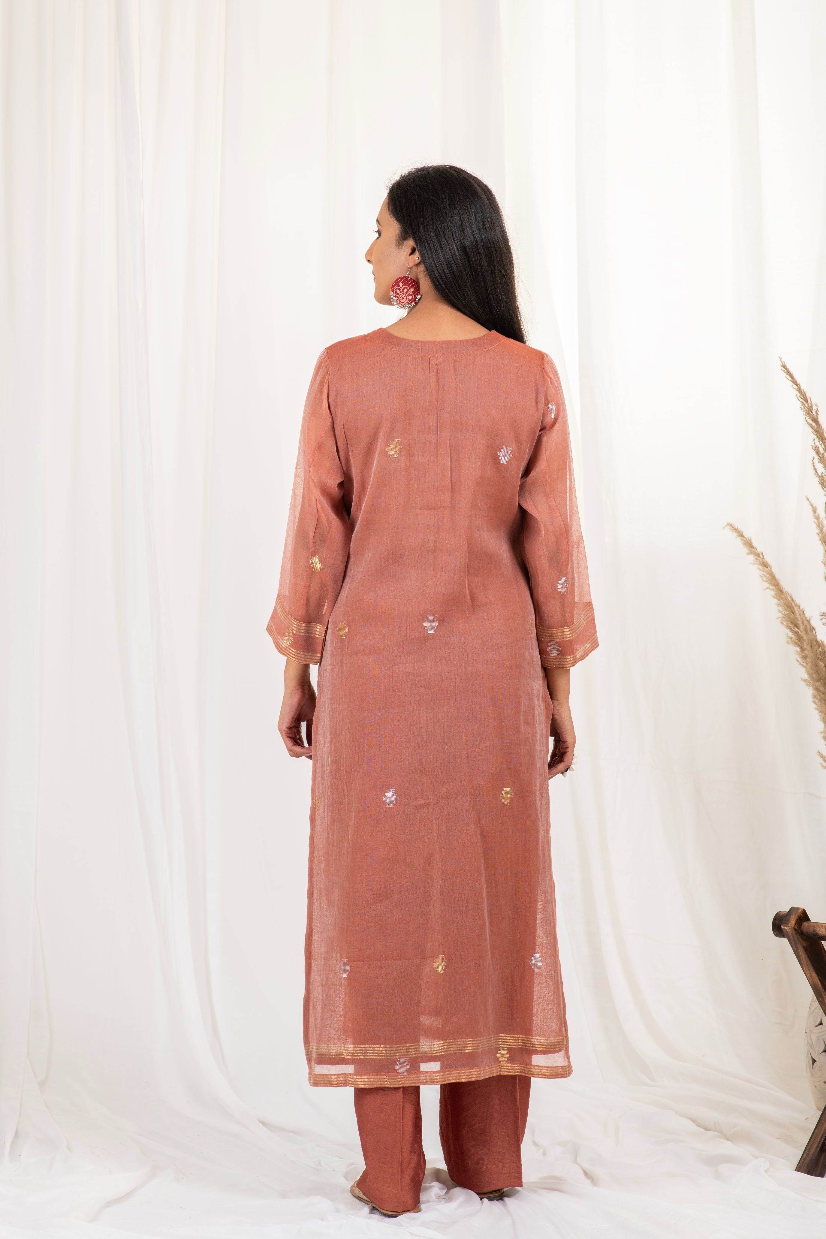 Fine Jamdani Pristine Dupatta Suits AM 17