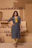 Timeless Maheshwari dupatta suit with intricate pattern and zari borders RKBMH8