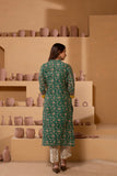 Timeless Maheshwari dupatta suit with intricate pattern and zari borders RKBMH11