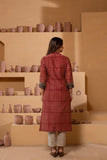 Timeless Maheshwari Dupatta Suit with Intricate Pattern and Zari Borders RKBMH13