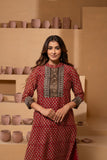 Timeless Maheshwari Dupatta Suit with Intricate Pattern and Zari Borders RKBMH13