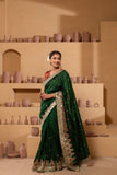 Celestial beauty saree with heavenly ethereal designs