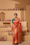 Regal Banarasi brocade Saree with timeless elegance