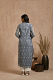Fine Jamdani Classic Kurta Pant Set With Dupatta JD 14