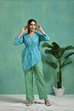 Printed cotton co-ord set