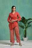Printed cotton co-ord set