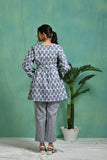 Printed cotton co-ord set