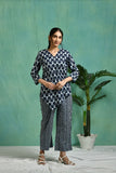 Printed cotton co-ord set