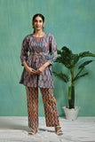 Printed cotton co-ord set