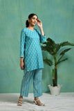 Printed cotton co-ord set