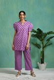 Printed cotton co-ord set