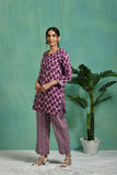 Printed cotton co-ord set