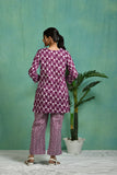 Printed cotton co-ord set