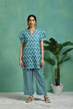 Printed cotton co-ord set