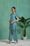Printed cotton co-ord set