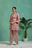 Printed cotton co-ord set
