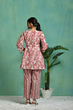 Printed cotton co-ord set