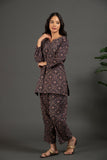 Handblock Ajrakh Print Pure Cotton Coord Sets