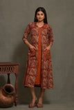 SOUTH COTTON DRESS WITH INTRICATE EMBROIDERY