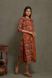 SOUTH COTTON DRESS WITH INTRICATE EMBROIDERY