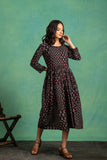 Ajrakh Handblock Ppure Cotton One Piece Dress