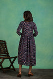 Ajrakh Handblock Pure Cotton One Piece Dress