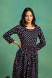 Ajrakh Handblock Pure Cotton One Piece Dress