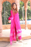 Fine Jamdani Pristine Dupatta Suits.AM36