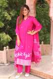 Fine Jamdani Pristine Dupatta Suits.AM36