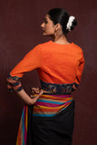 VERSATILE COTTON BLOUSE WITH MIX OF PRINTS AND PATTERNS