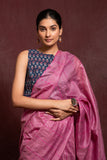 Handloom Saree with running blouse